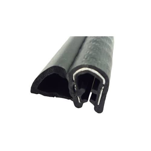 EPDM Trim Seals for Edges with Steel Core